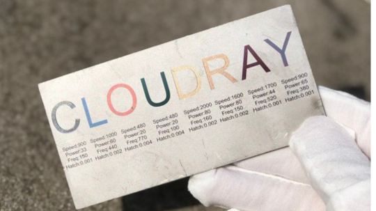 cloudray official color marking test 