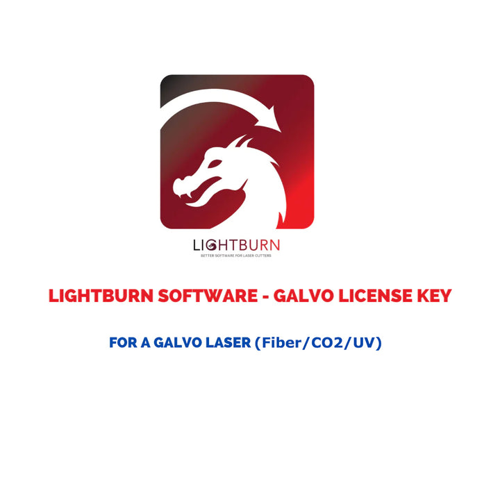 Cloudray Partner LightBurn Software para control de cortador láser/control láser Galvo