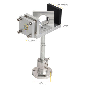 Product Dimension | Cloudray ZnSe Laser Beam Combiner