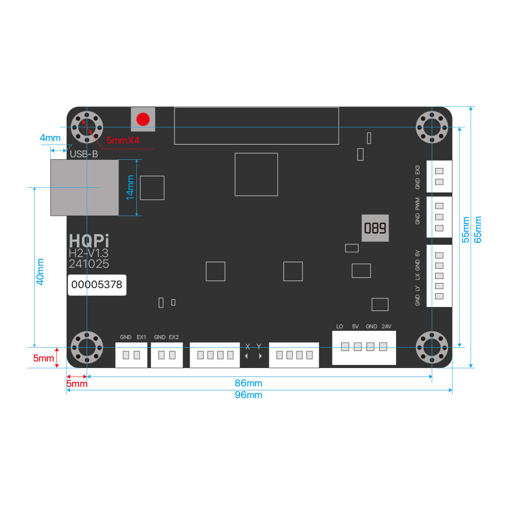 Cloudray HQPI Laser Controller Card for CO2 Laser Machine