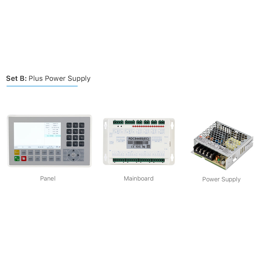 Cloudray Ruida laser controller RDC8445S - Set B plus power supply