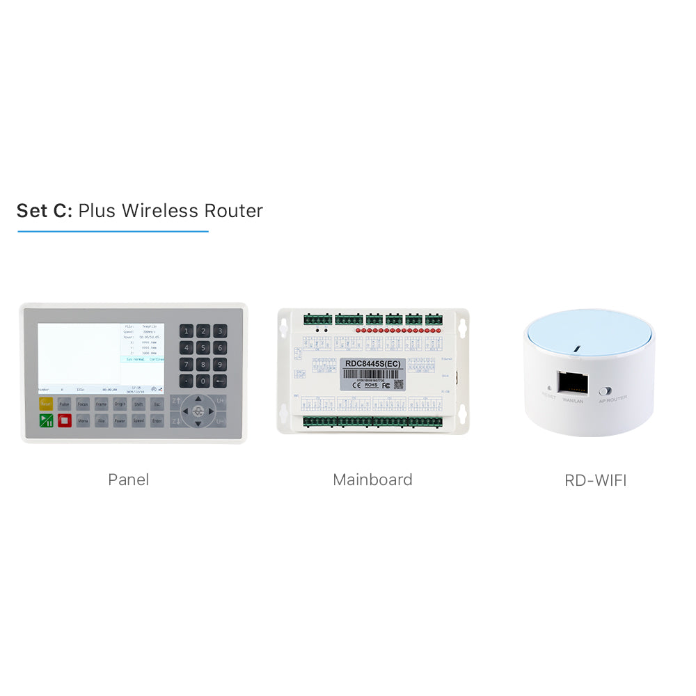 Cloudray Ruida laser controller RDC8445S - Set C plus wireless router