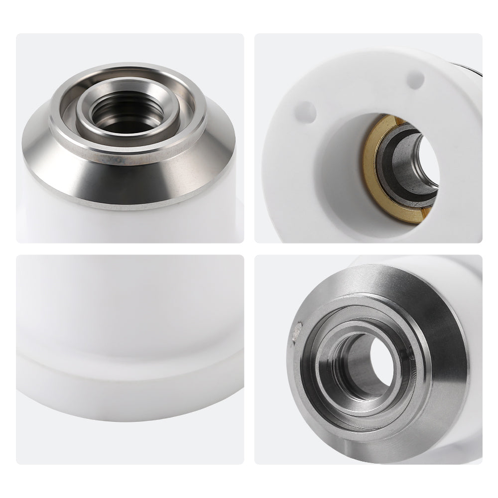 Cloudray Ceramic Nozzle Holder Close-Up Details and Internal Structure