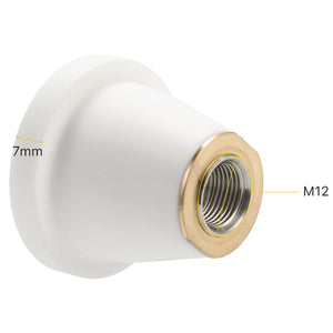 Cloudray Ceramic Holder Specification: M12 Inner Thread and 7mm Flange Thickness