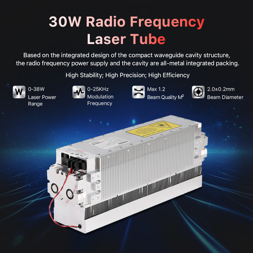 Cloud ray EC-30 Lit eMarker Pro 30W (Max bis 38W) Laser graveur CO2-Lasermarkierung maschine mit 8,3 