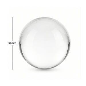 Crystal Sphere Size | Cloudray Laser Marking & Engraving Materials Blank Crystal Blocks (4pcs)