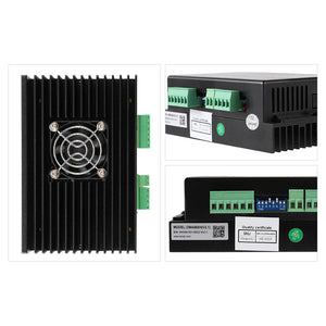 Cloudray DMA860H Drive Cooling System: Integrated Fan and DIP Switch Settings