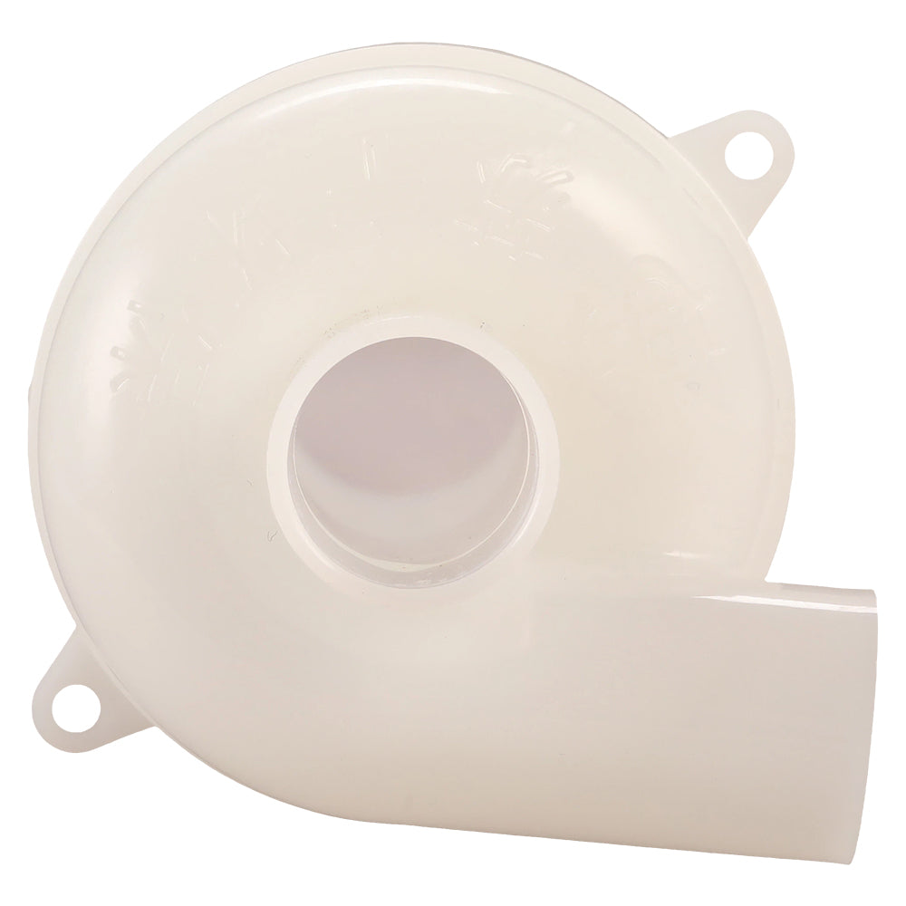 Cloudray Cyclone Separator Top View showing Helical Airflow Path and Mounting Brackets
