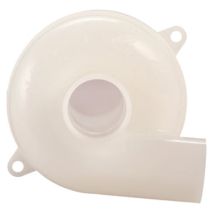 Cloudray Cyclone Separator Top View showing Helical Airflow Path and Mounting Brackets