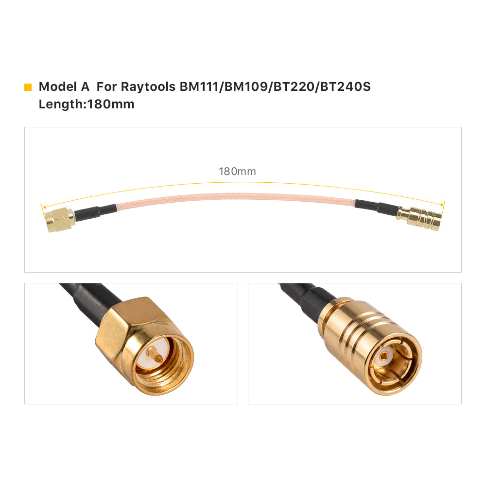 Cloudray RF Sensor Cable Model A 180mm Length for Raytools BM111 BM109 BT220 BT240S