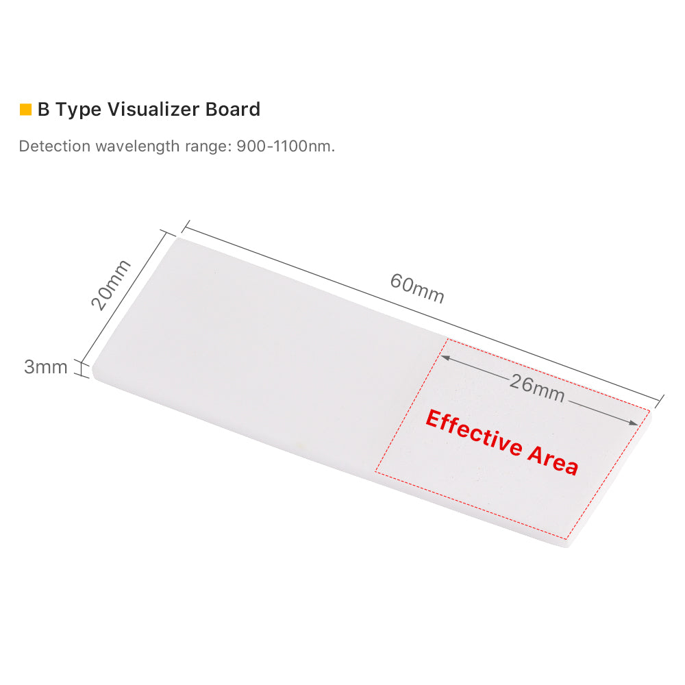 Alignment Card Cloudray IR Detection Alignment Card For Laser Marking – Cloudray Laser