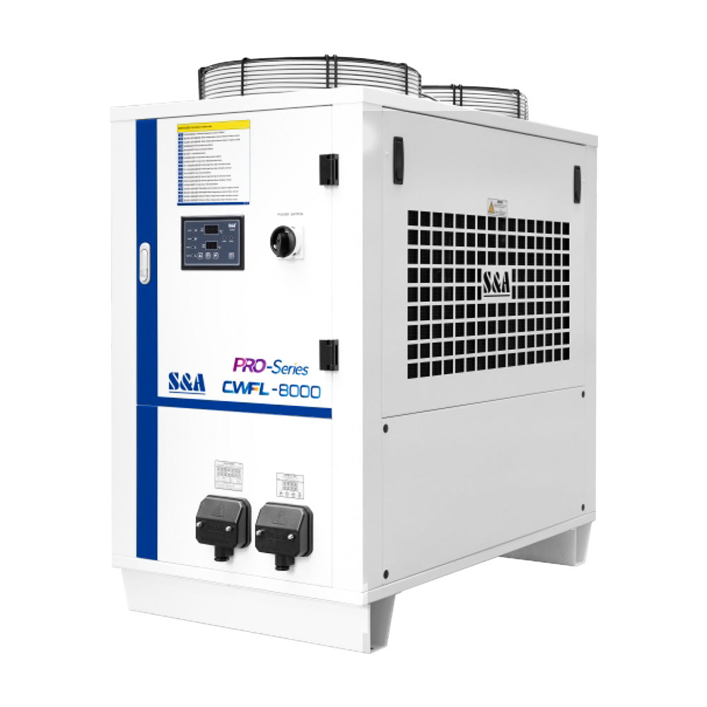 Refroidisseur d'eau industriel de fibre de CWFL-8000 de Cloudray