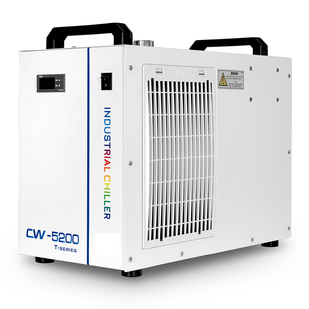 Chiller industriali Cloudray CW5200 &amp; CW5202 per tubo laser CO2 150W