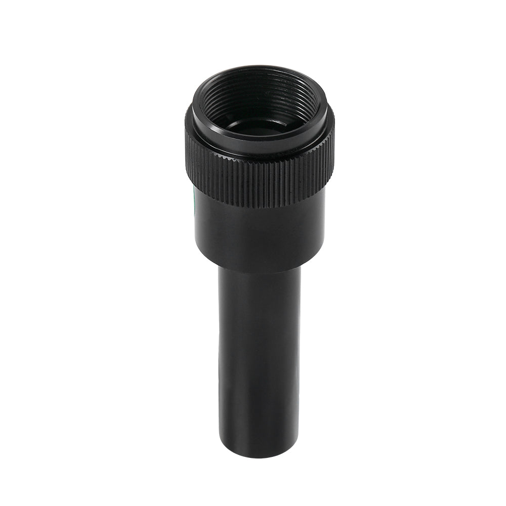 Cloudray Black Anodized Aluminum Laser Head Lens Tube Connector for Beam Delivery