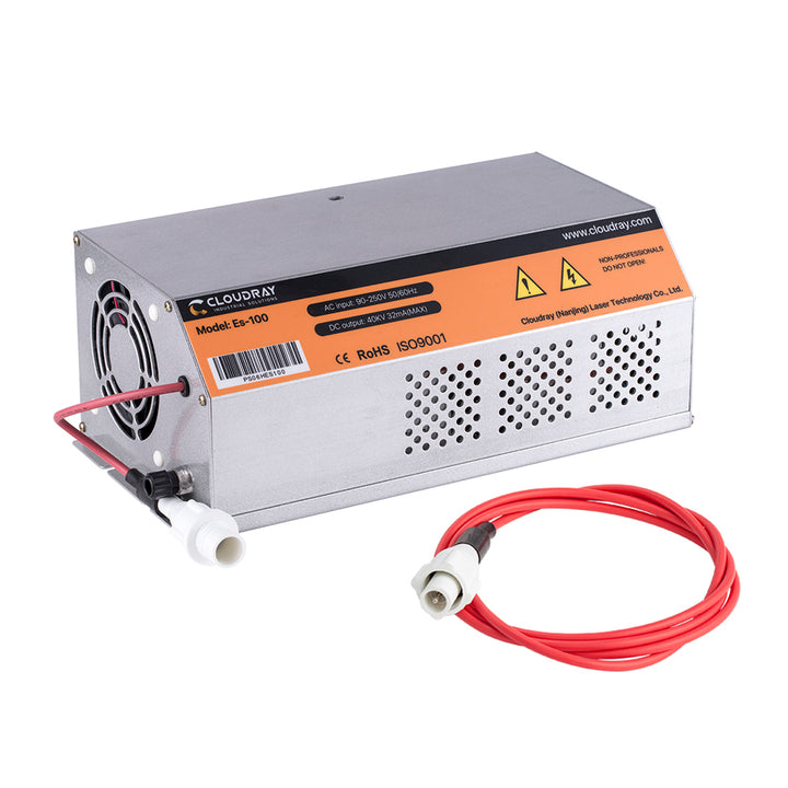 Alimentation laser CO2 Cloudray 100-120W série HY-Es