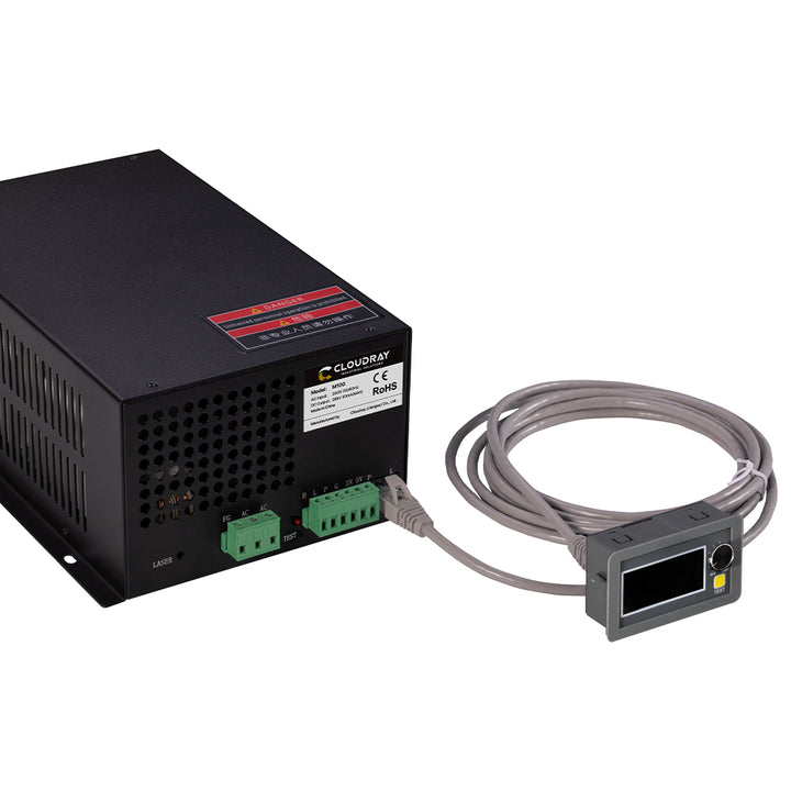 Cloudray 100 Вт MYJG CO2 лазерный блок питания с ЖК-дисплеем