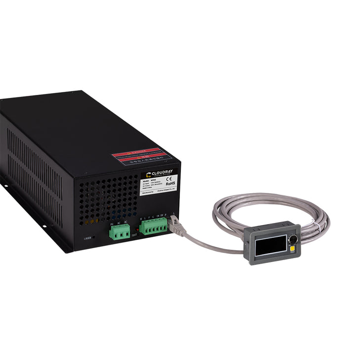 Cloudray 150 Вт MYJG CO2 лазерный блок питания с ЖК-дисплеем