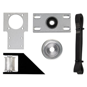 Cloudray Lift Metal Parts Component View of Bearing Block and Working Table Holder