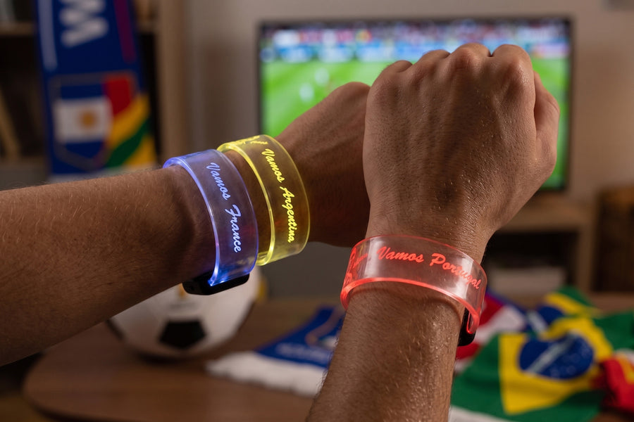 Soft Acrylic Wristband application