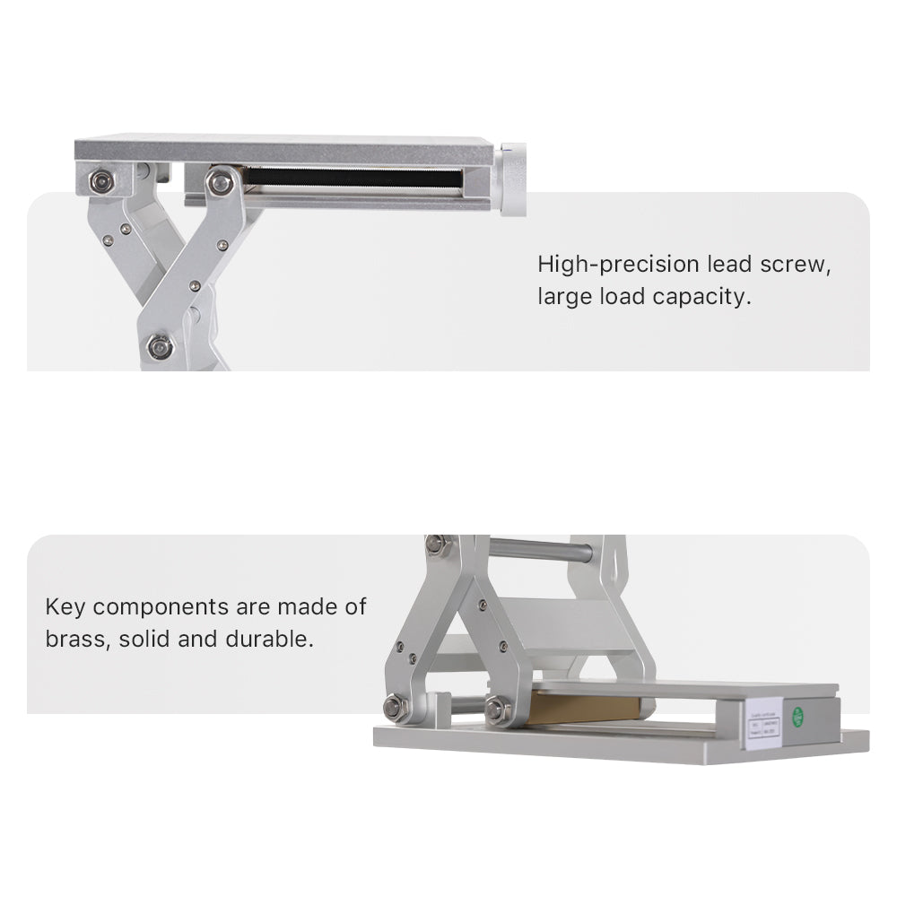Cloudray Black Anodized Aluminum Alloy Lift Platform