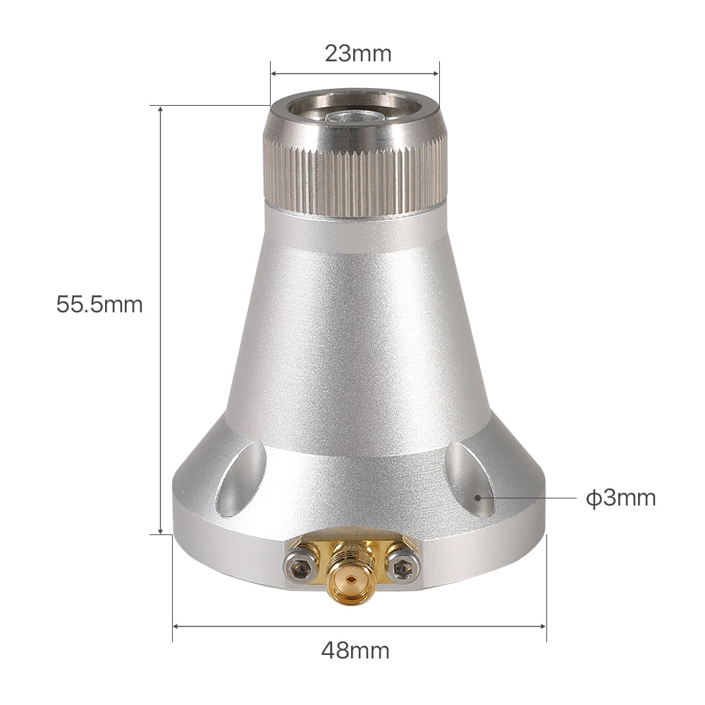 Product Dimension | Cloudray Nozzle Connector For 3D Raytools Laser Cutting Head F150