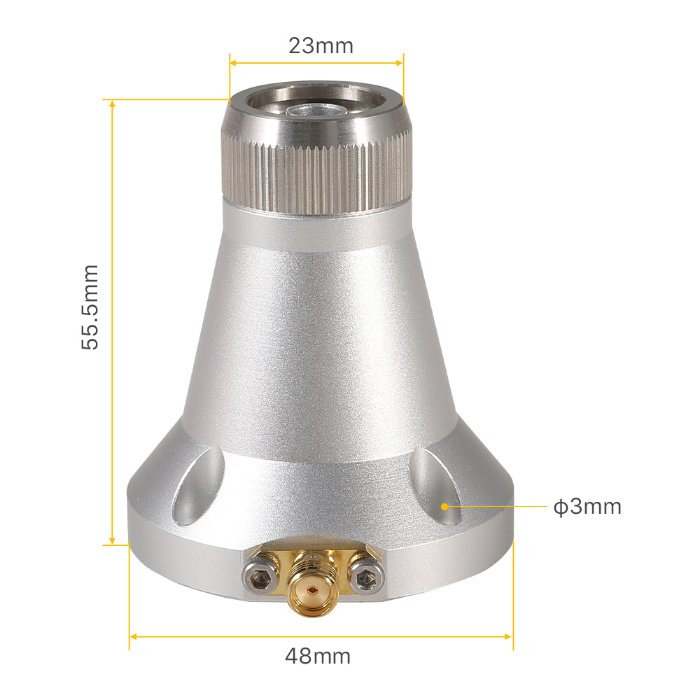Product Dimension | Cloudray Nozzle Connector For 3D Raytools Laser Cutting Head F150