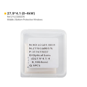 Cloudray Raytools Middle Bottom Protective Window 27.9x4.1mm for Laser Cutting
