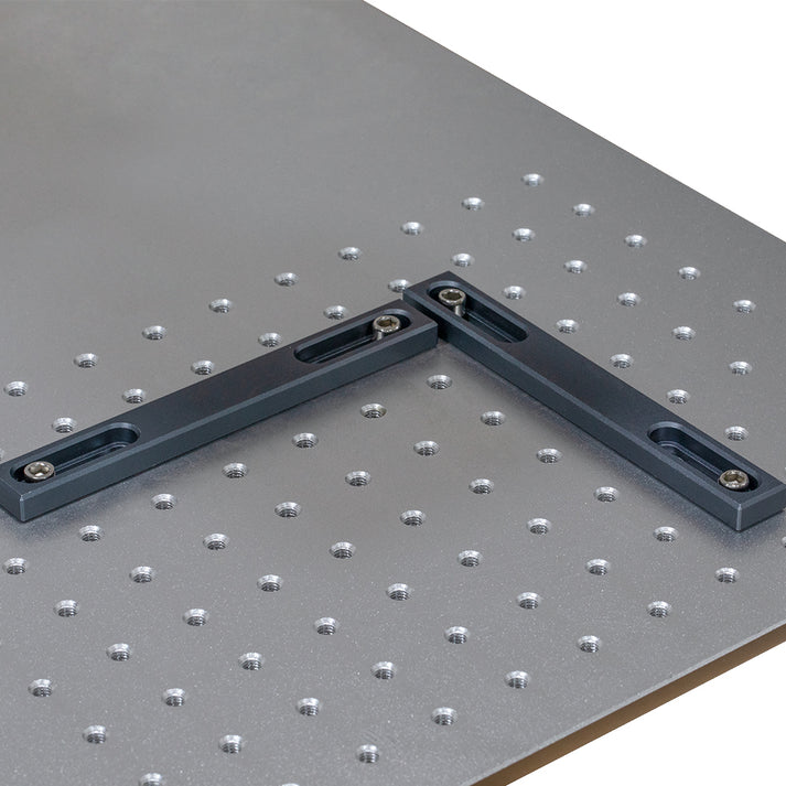 Fixture Position Pin Cloudray Aluminum Positioning Fixture with locating pins for laser ...