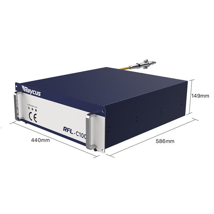 Cloud ray 1000W Raycus Einzel modul CW Faser-Laser quellen RFL-C1000S-CE