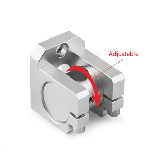 Cloudray Adjustable Red Laser Locator Holder Showing Rotational Alignment via Set Screw