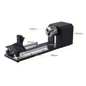 Cloudray Rotary Engraving Attachment With Chucks