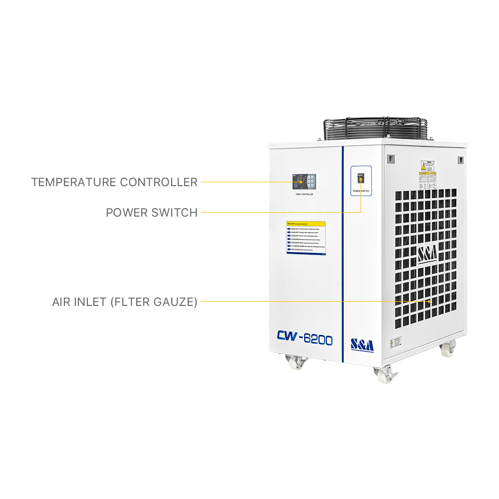 Cloudray CW-6200 Industrial Chiller （Not in Stock, Consult before your purchase）
