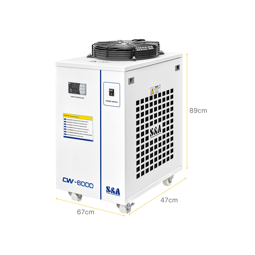 Refrigeratore industriale CW-6000 Cloudray (non in magazzino, consultare prima dell'acquisto)