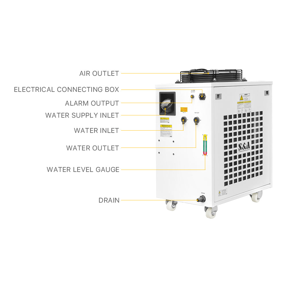 Cloudray CW-6000 Industrial Chiller （Not in Stock, Consult before your purchase）