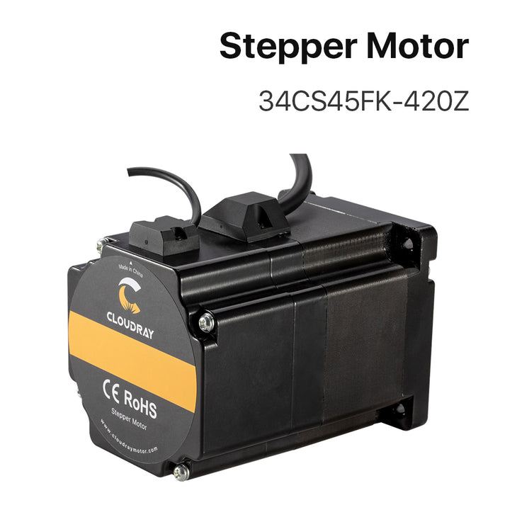 Cloudray 119mm 4.5N.m 4.2A 2 Phase Nema34 Open Loop Stepper Motor ...