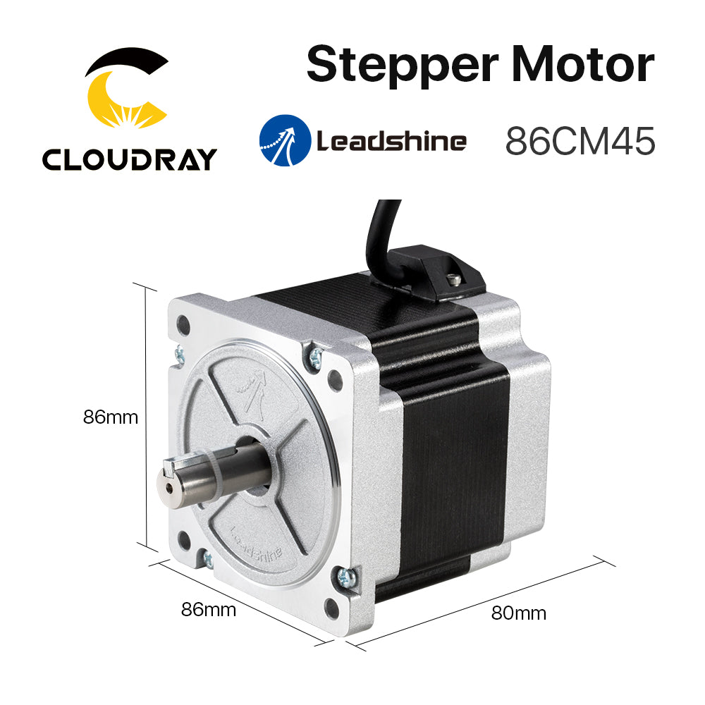 Cloudray 119mm 4.5N.m 4.2A 2 Phase Nema34 Open Loop Stepper Motor