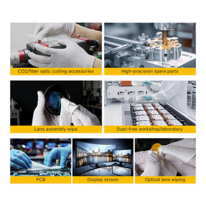 Product Application | Cloudray 100 Pcs Ultra-fine Cleanroom Wipes