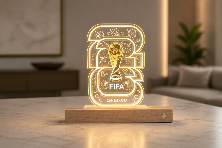 Acrylic Light Sign application