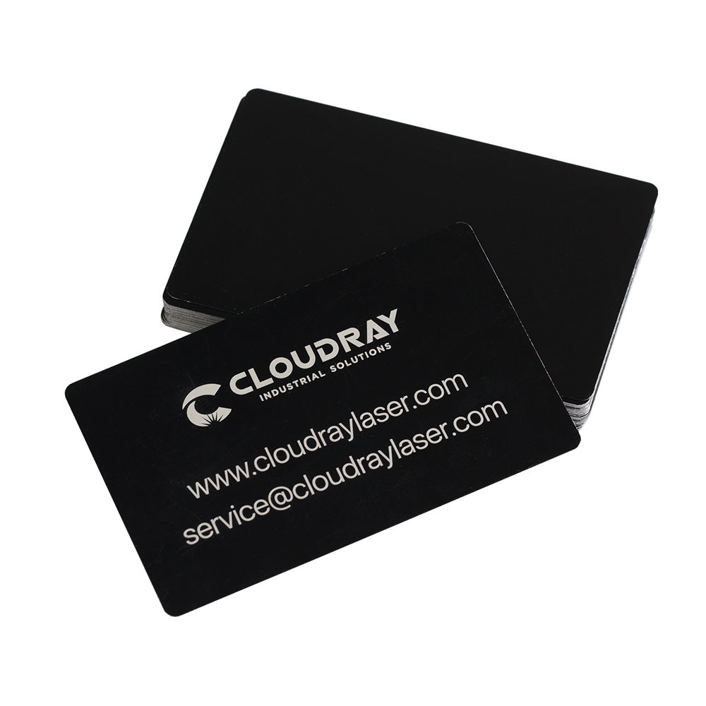 Cloudray 100Pcs Business Name Cards For Laser Marking Machine
