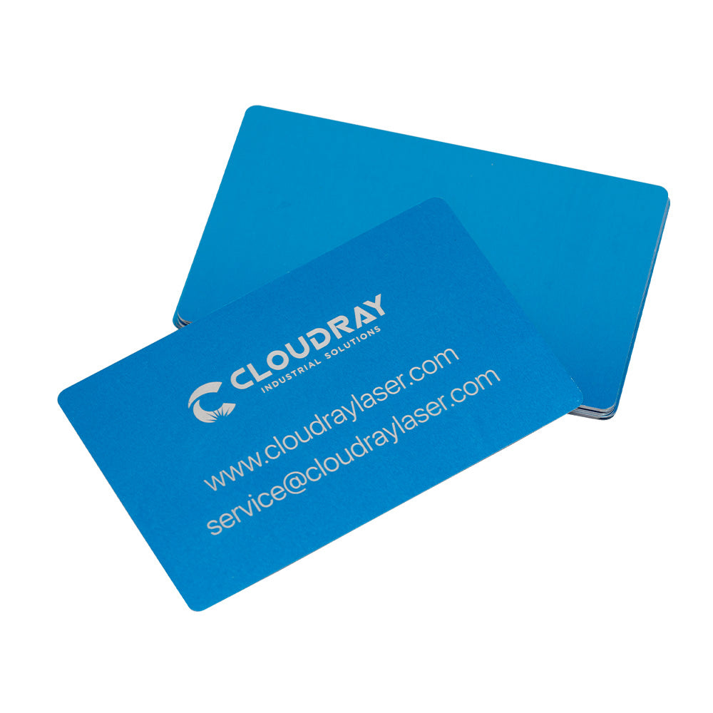 Cloudray 100Pcs Business Name Cards For Laser Marking Machine