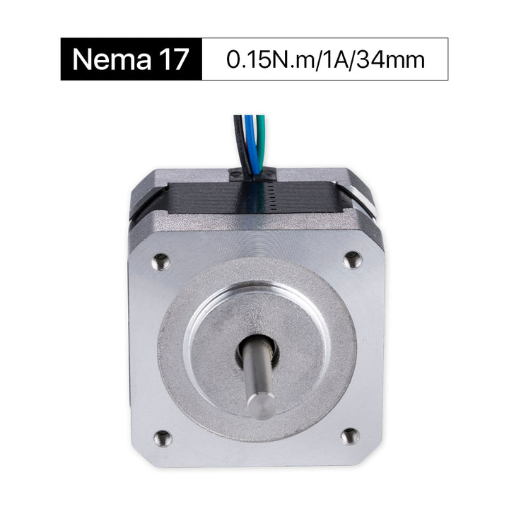 Cloudray 34mm 0.15N.m 1A 2 Phase Nema17 Open Loop Stepper Motor