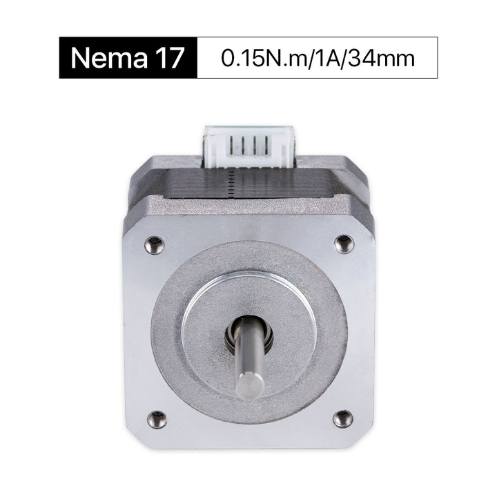 Cloudray 34mm 0.15N.m 1A 2 Fase Nema17 Motor paso a paso de bucle abierto