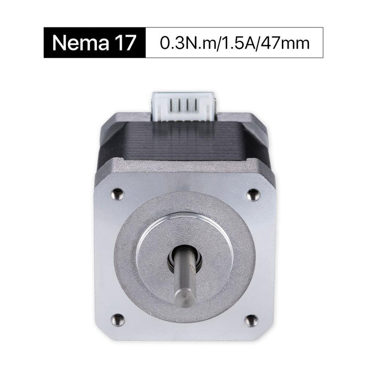 Cloudray 47mm 0.3N.m 1.5A 2 Phase Nema17 Moteur à pas à boucle ouverte avec connecteur