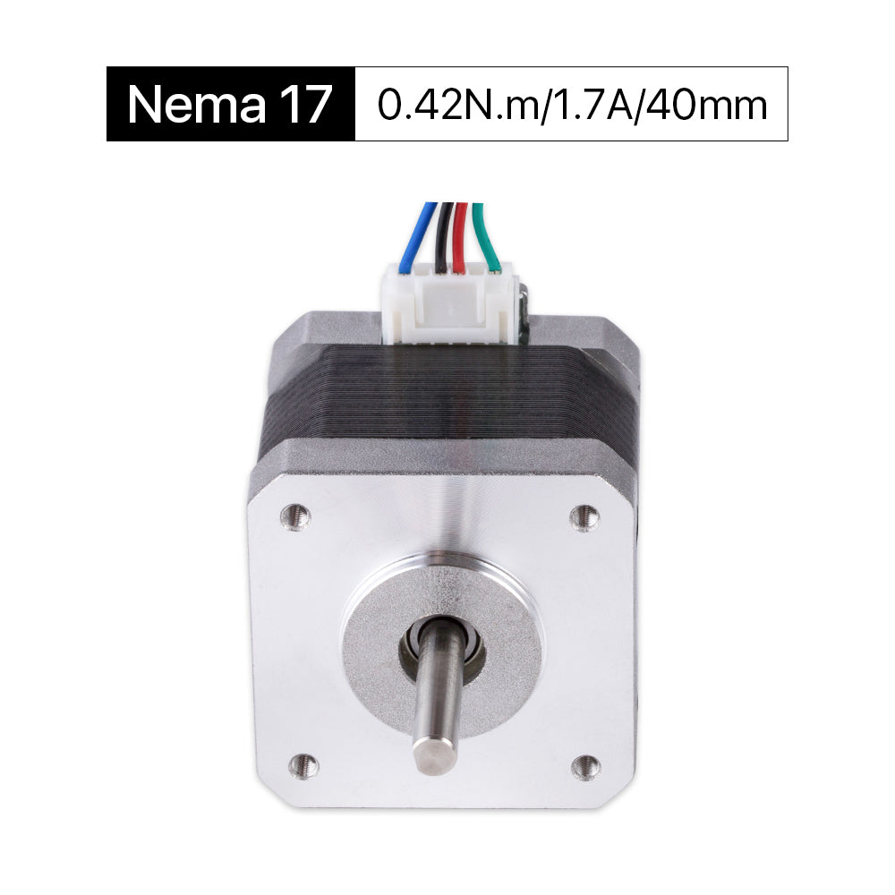 Cloudray 40mm 0.42N.m 1.7A 2 Phase Nema17 Open Loop Stepper Motor