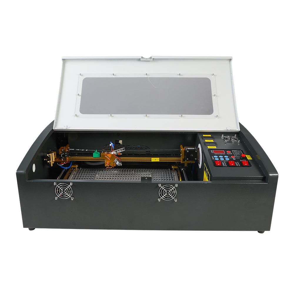 Cortadora del grabador del laser del CO2 de Cloudray 40W con área de trabajo de 8” x 12”