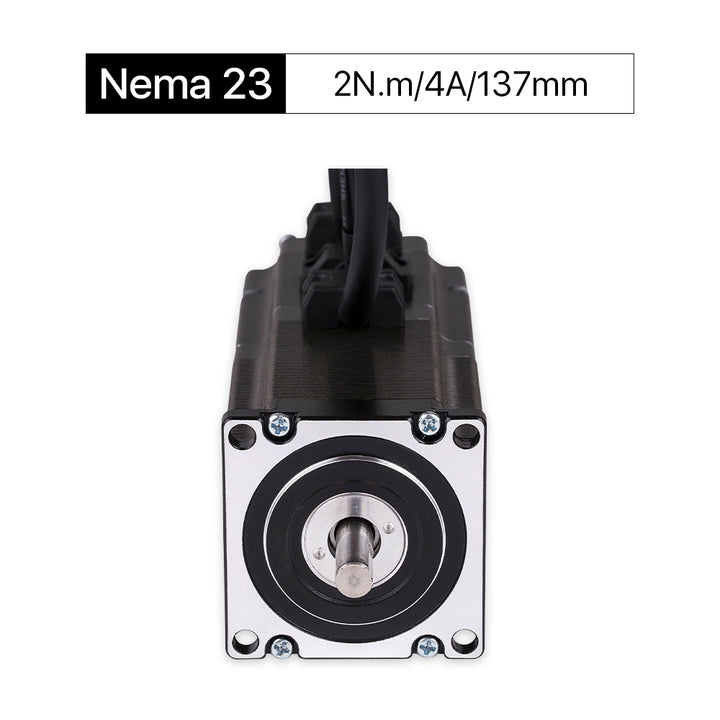 Cloudray 137mm 2N.m 4A 2 Fase Nema 23 Motor paso a paso de circuito cerrado