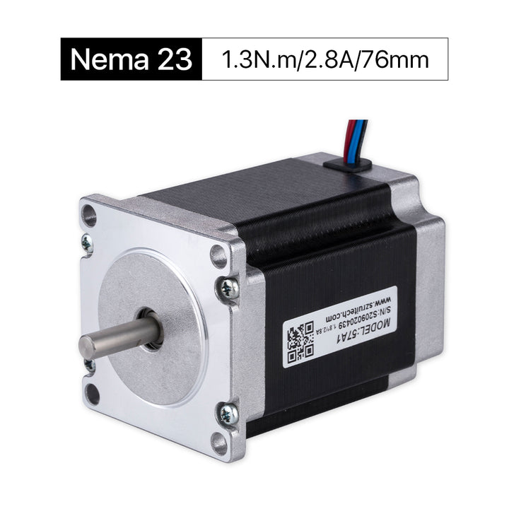 Cloudray 76mm 1.3N.m 2.8A 2 Fase Nema23 Motor paso a paso de bucle abierto