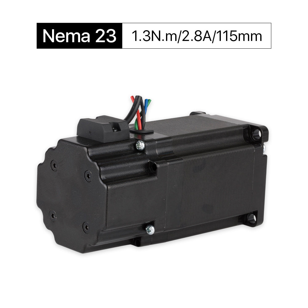 Cloudray 115 mm 1,3 Nm 2,8 A 2-Phasen-Nema23-Schrittmotor mit offener Schleife