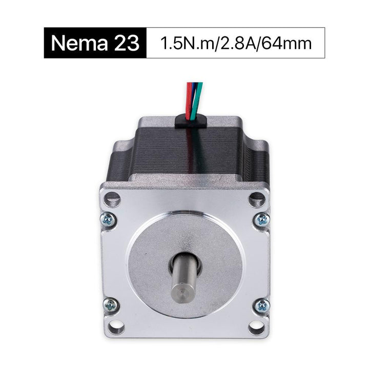 Cloudray 64mm 1.5N.m 2.8A 2 Fase Nema23 Motor paso a paso de bucle abierto