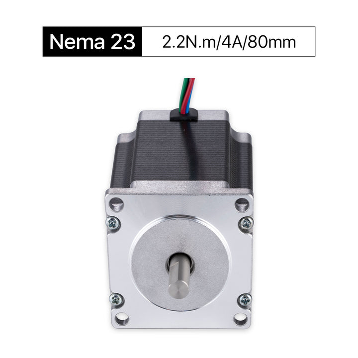 Cloudray 80mm 2.2N.m 4A 2 Phase Nema23 Moteur à pas à boucle ouverte